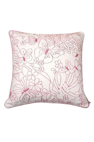 Square Fancy Embroidered Cushion Cover