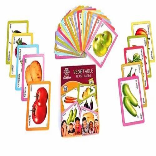 Vegetables Flash Card