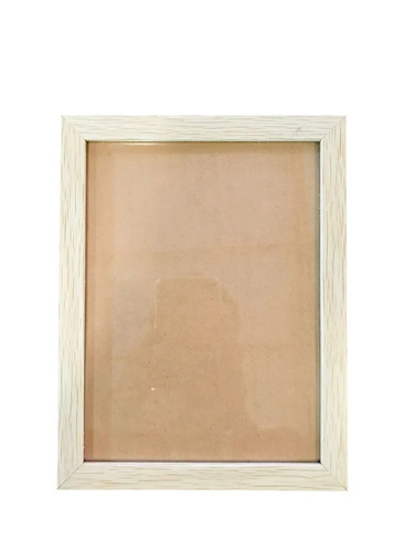 White A4 Size Wooden Photo Frame