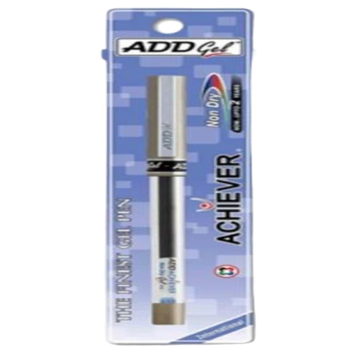 Add Gel Achiever Black Pen