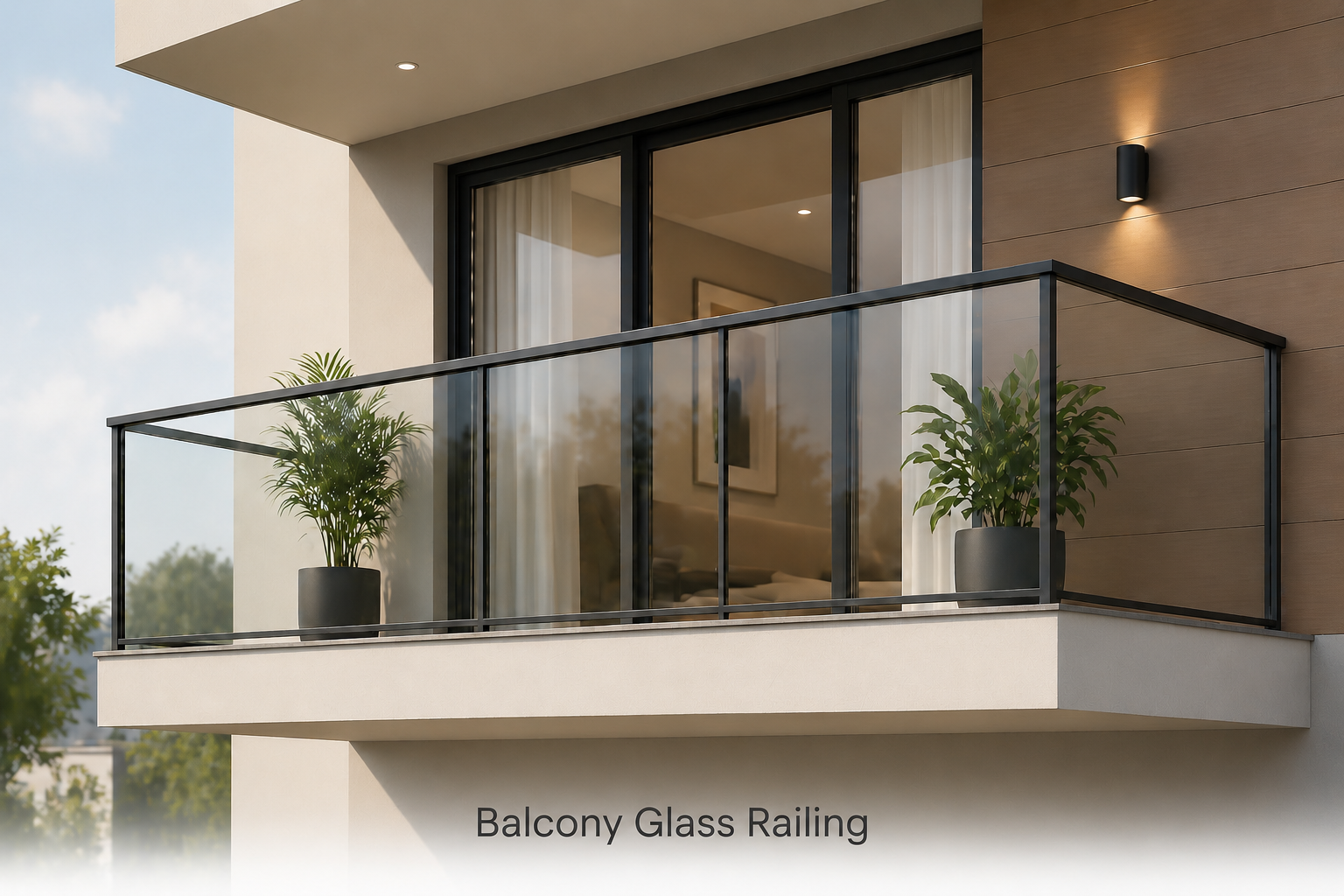 Balcony Glass Railing