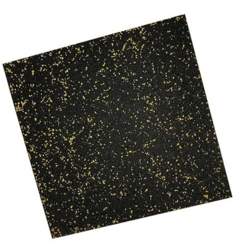 Black Epdm Rubber Floor Tile