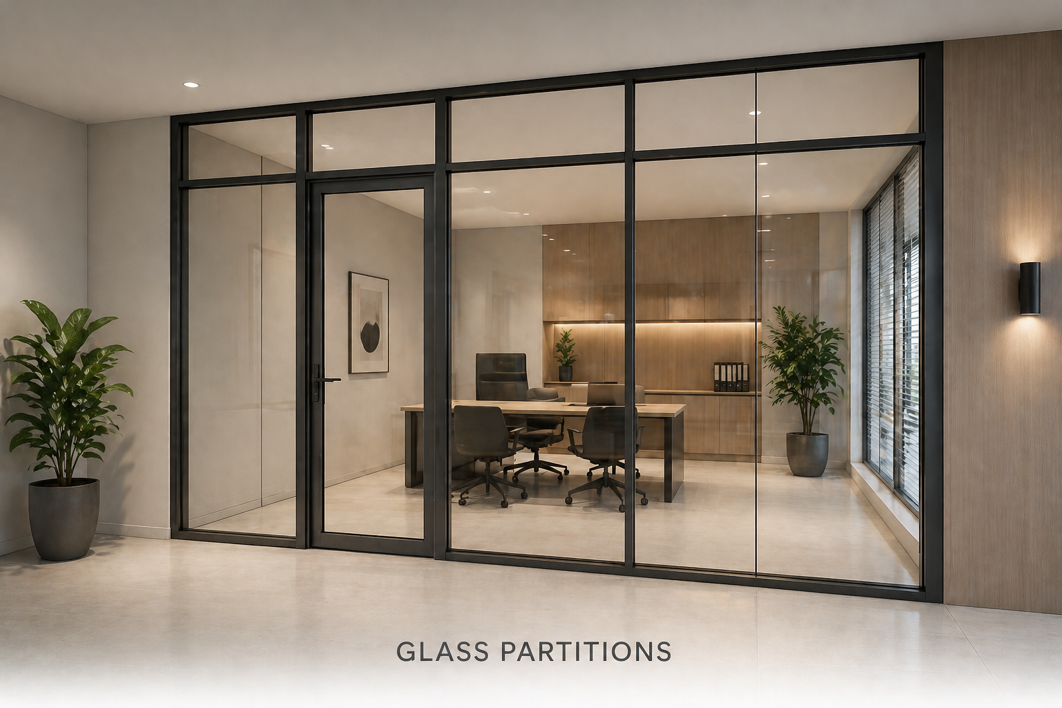 Office Glass Partition