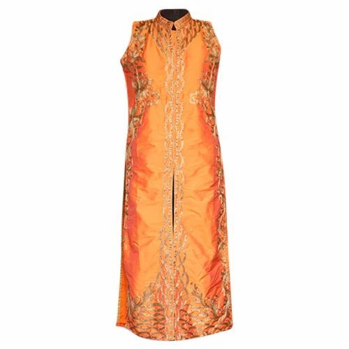 Orange Designer Ladies Suit