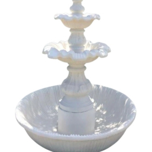 White Marble Water Fountain