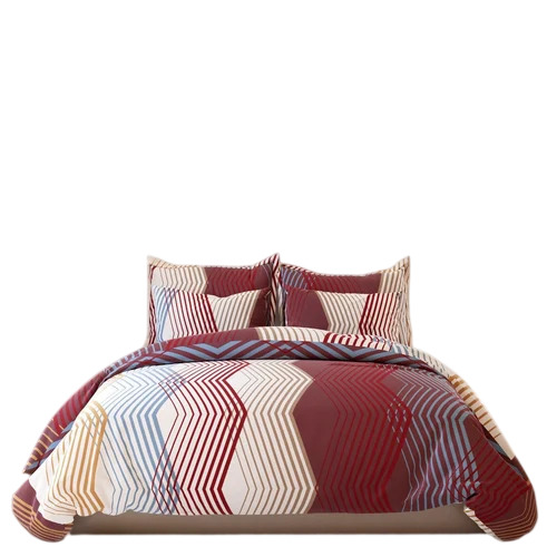 140 Gsm Glace Cotton Printed Bed Sheet Set