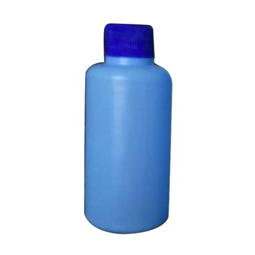 250Ml Hdpe Liquid Blue Bottle - Features: Chemical Safe