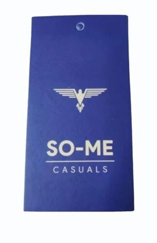 Blue Garment Printed Tag