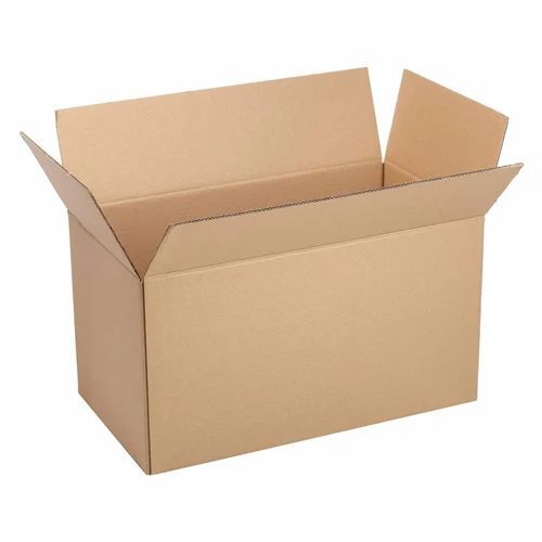 Brown Corrugated Packing Box