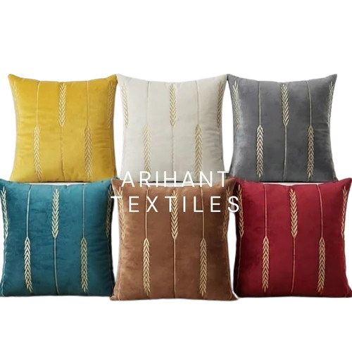 Designer Embroidered Cushion Cover