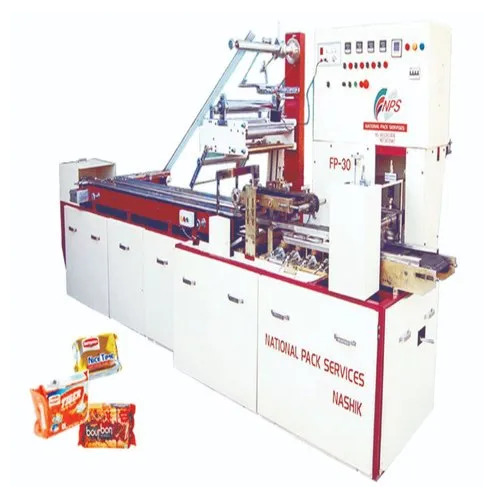 FP 30 Auto Feeding Rusk & Biscuits Packing Machine Without PLC