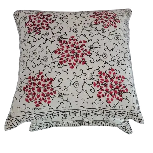 Hand Block Printed Cotton Cushion Cover