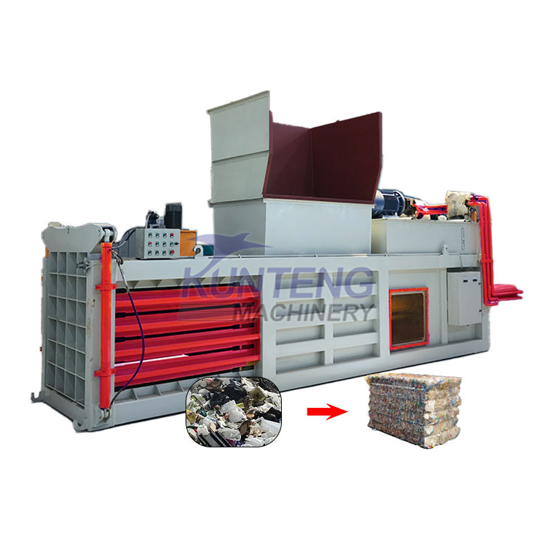 Plastic Waste Hydraulic Baler Machine