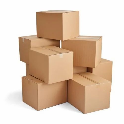 Plain Brown Corrugated Box