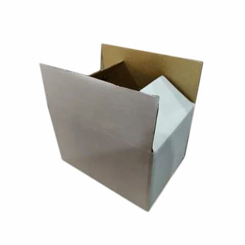 White Corrugated Box