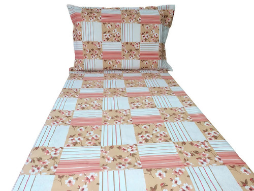 55x90 Cotton Printed Single Bedsheet