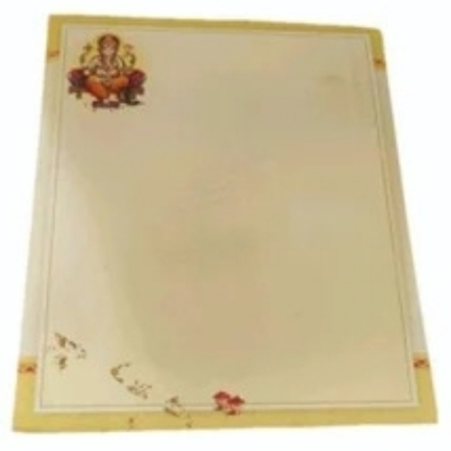 8.5 Inch Cardboard Wedding Invitation Card