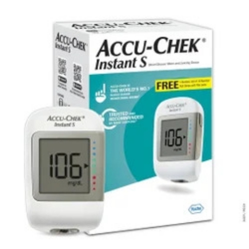 Accu Chek Instant S Blood Glucometer