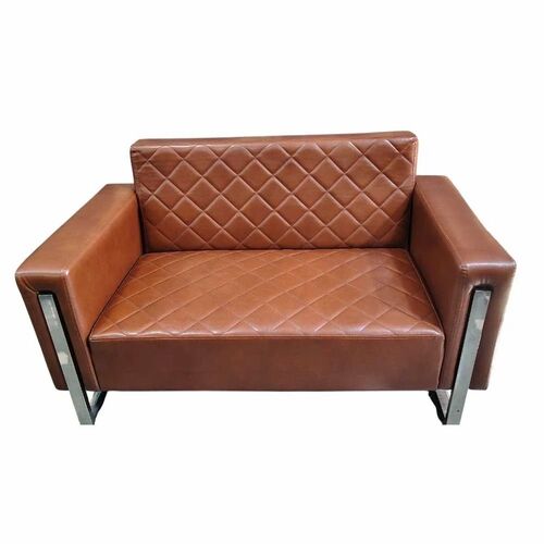 Coffee Brown Two Seater Sofa