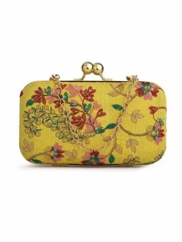 Designer Embroidered Clutch Bag