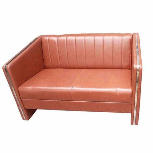 Light Brown Two Seater Sofa