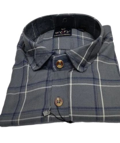 Men Full Sleeve Check Shirt