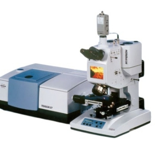 White And Blue Fourier Transform Infrared Spectrometer