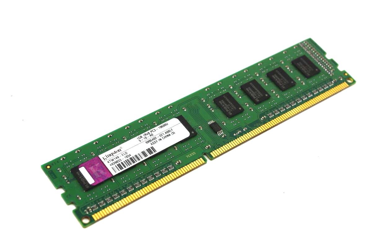 1GB DDR3 Desktop RAM Kingston DIMM Memory Module 240 Pin