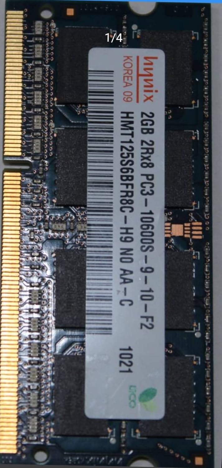 2Gb Ddr3 Laptop Ram Pc3 Sk Hynix 1333Mhz 204 Pin - Cache Capacity: 2 Gigabyte (Gb)