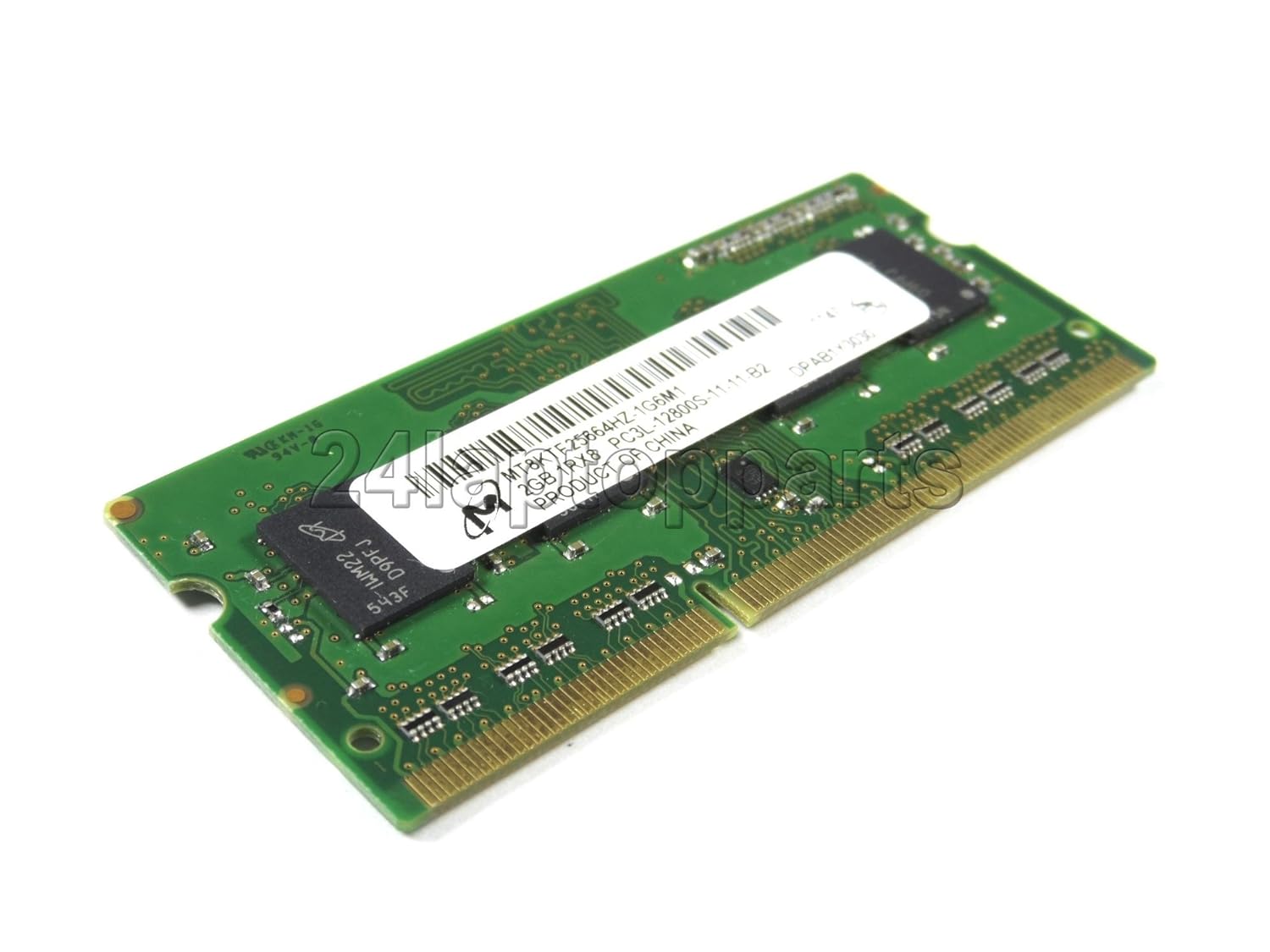 2GB DDR3L Laptop RAM PC3L-12800 Micron 1600MHz 204 Pin