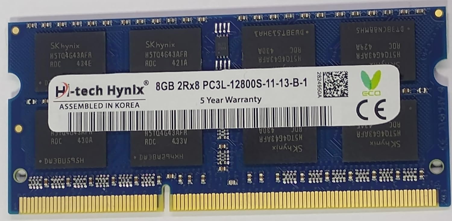 4GB DDR3L Laptop RAM 1600MHz SODIMM