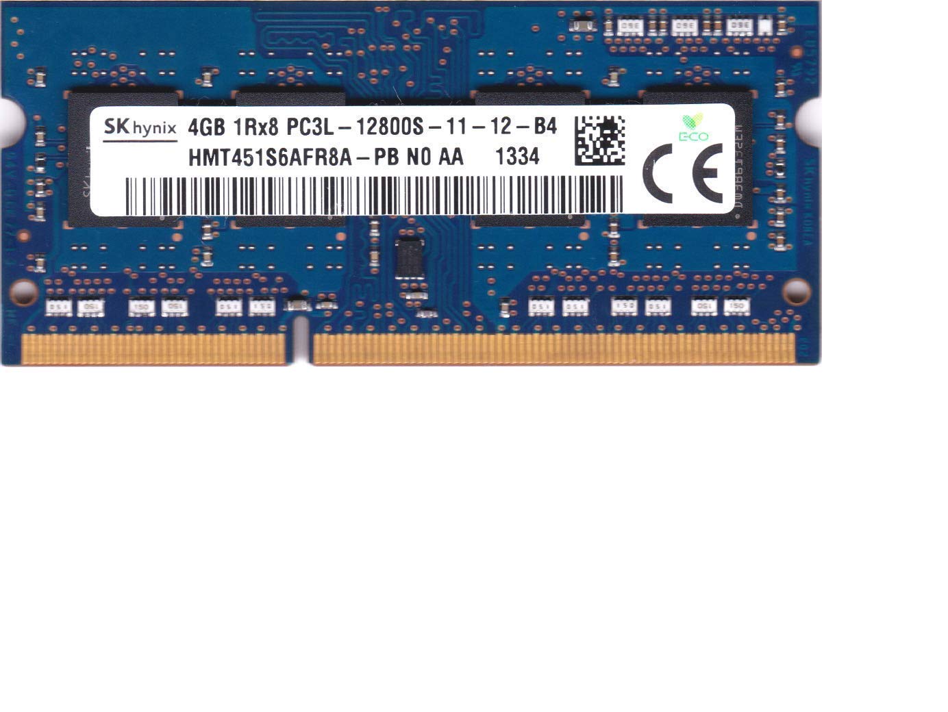 4GB DDR3L Laptop RAM PC3L-12800 SK Hynix 1600MHz 204 Pin