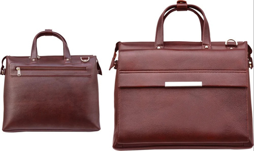 Brown Executive Leather Laptop Bag