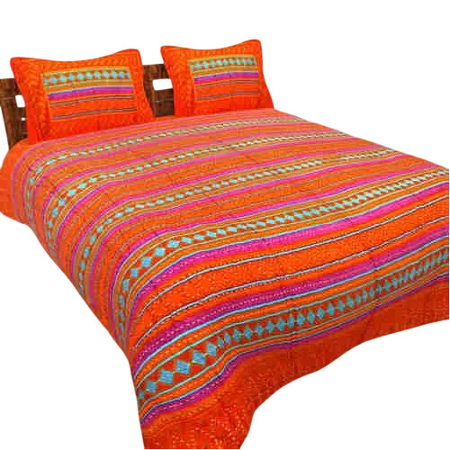 Embroidered Double Bedsheet