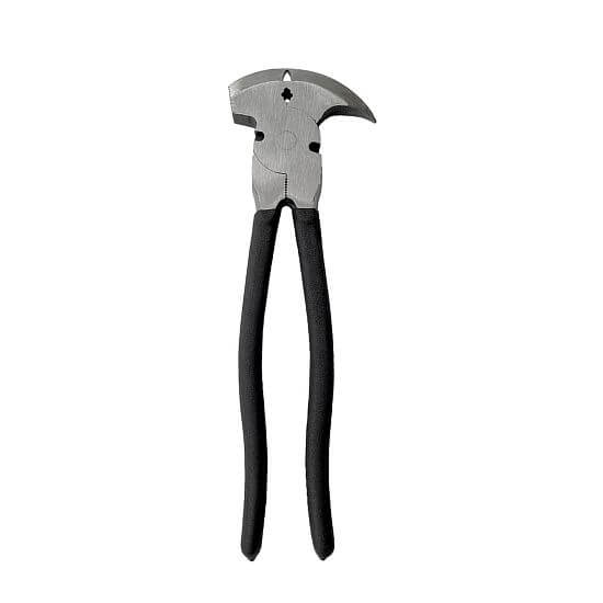 Fencing Plier Hammer Head With Dip Sleeve - Color: Grey