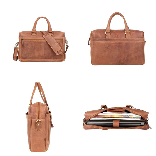 Genuine Leather Office Laptop Bags