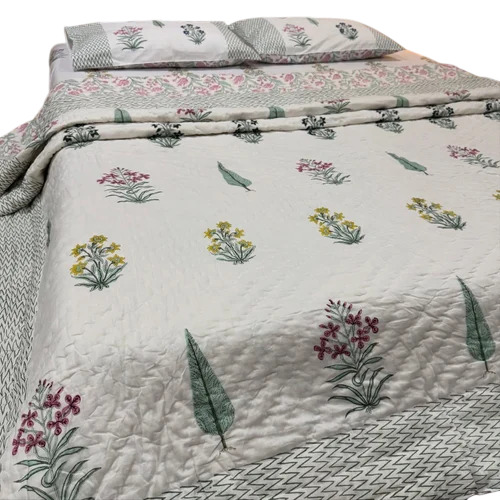 Hand Block Printed Bedsheet