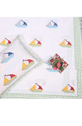 Hand Block Printed Bedsheet Set