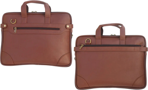 Sling Type Leather Office Laptop Bag