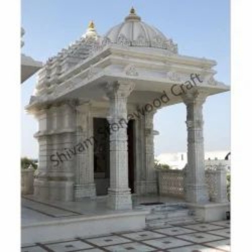 Smooth Finish Marble Temple