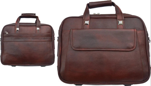 Unisex Executive Leather Laptop Bag