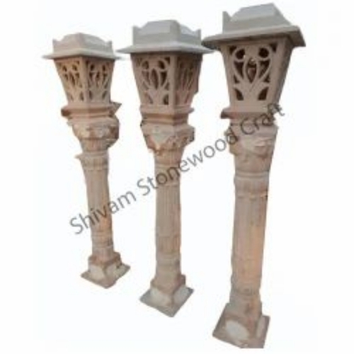 Weather Resistant Stone Pole