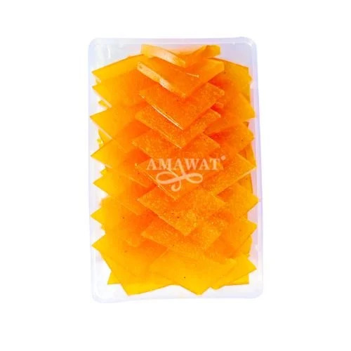 Aam Papad Barfi 150 Gram (Yellow) - Additives: Natural Flavor