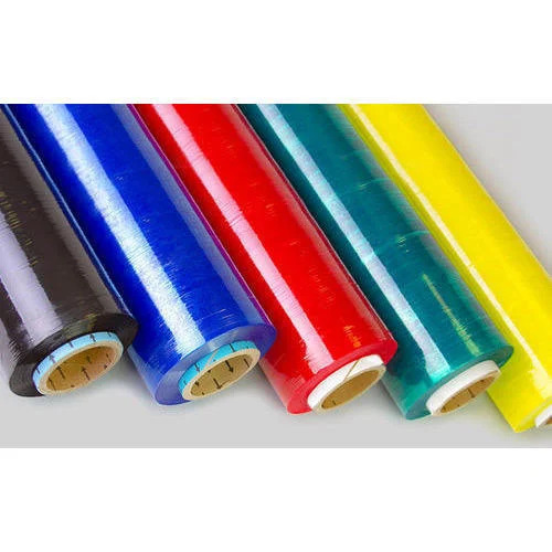 Colored PVC Shrink Film - 50 to 600 mm Width, Multi Color, Glossy, 1.35-1.42 gm/cc Density, Custom Sizes, Eco Friendly, Water Resistant