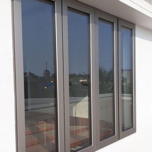 Galvanized Glass Window