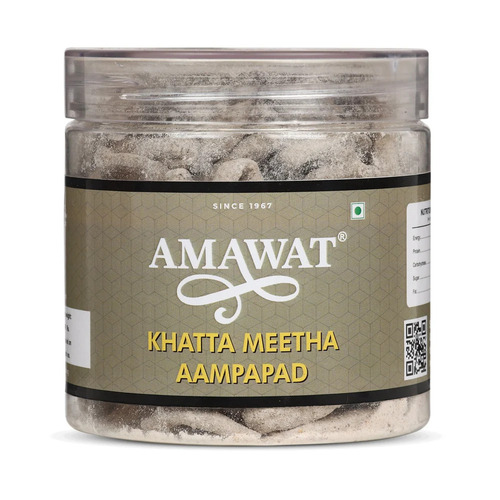 Mango And Sour Flavor Khatta Meetha Aam Papad - Additives: Salt Mix