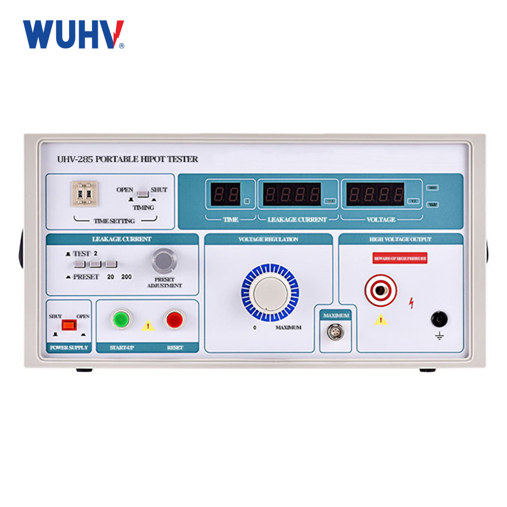 Uhv-285 Portable Hipot Tester - Accuracy: 5  %