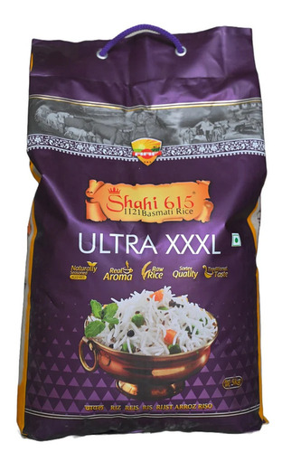 5Kg Shahi 615 1121 Ultra Xxxl Parboiled Basmati Rice - Admixture (%): 0.1