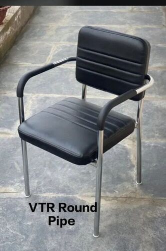 Black Color Visitor Chair
