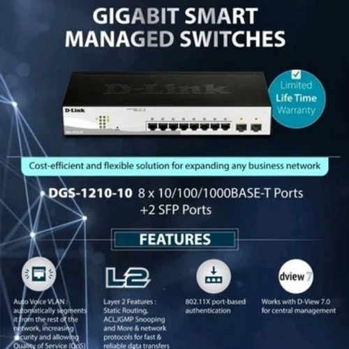 Dlink Dgs 1210 10p